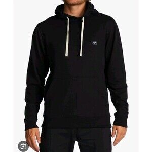 BILLABONG All Day mens pull over hoodie sweatshirt Black size Large L